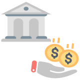 Bank-Financing-Icon-Mokena-Tax-Preparation-Wozny-Company